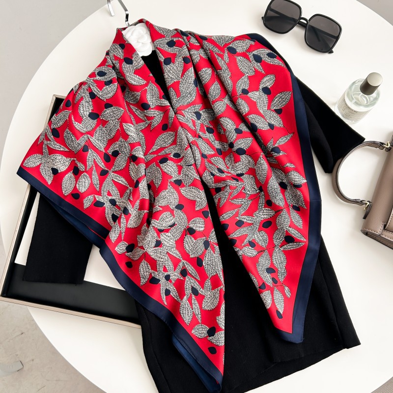 Scarf Silk Neck - Lenço Quadrado de 90cm de Alta