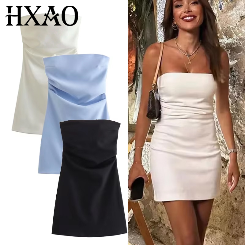Women Formal Wear Zara - Traf vestido feminino fora do ombro
