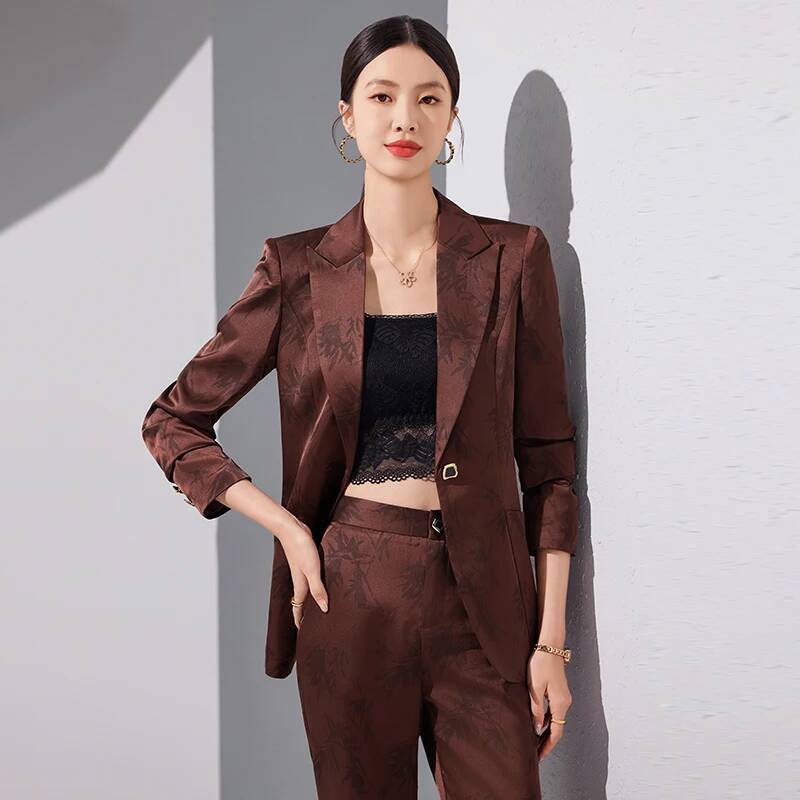 Women Formal Wear For Interview - Ternos formais de tecido de alta