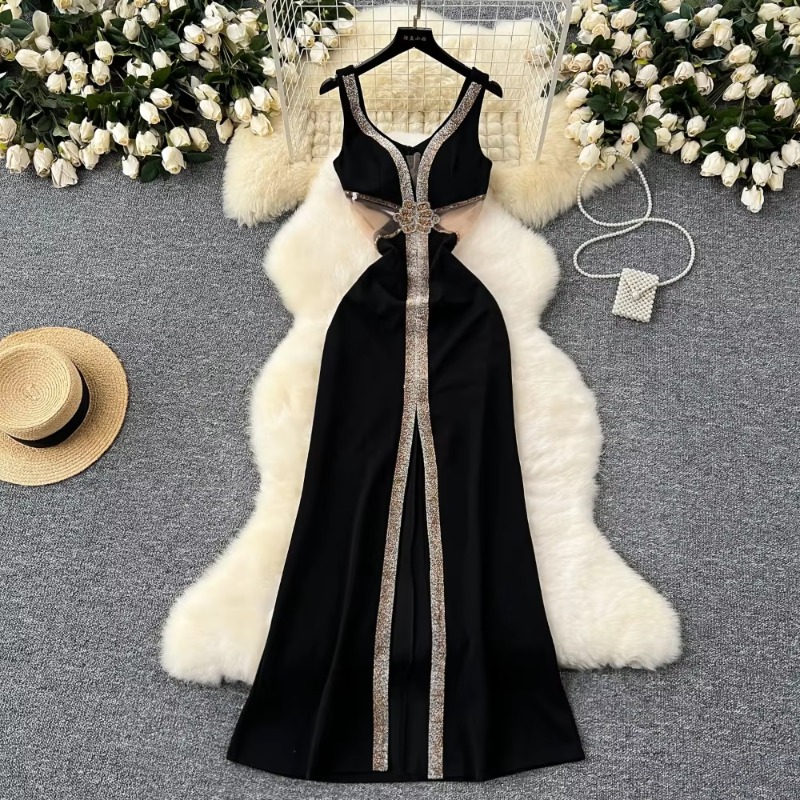 Women Formal Wear Zara - Elegante glitter lantejoulas doce cintura alta