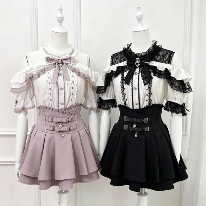 Formal Wear Japan Women - Blusa Lolita Japonesa Feminina Kawaii Estilo