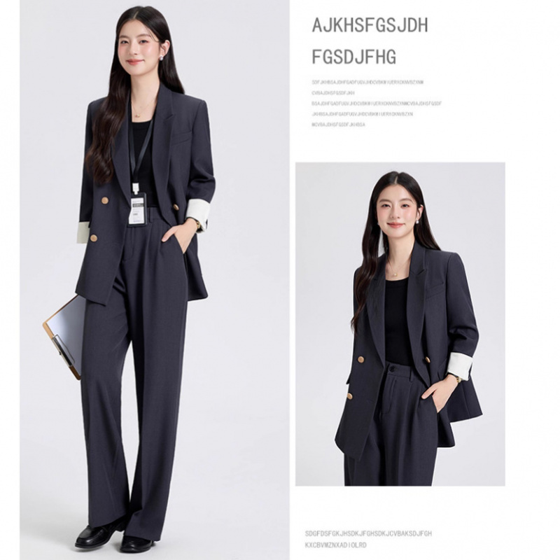 Women Formal Wear For Interview - Conjunto de Terno Feminino para Primavera