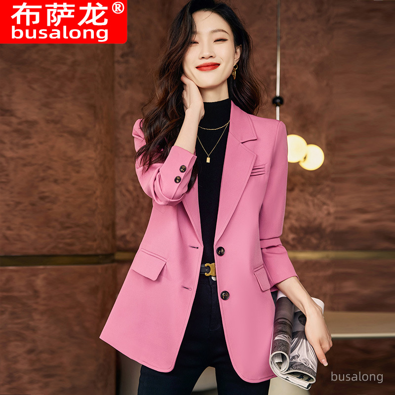 Women Formal Wear For Interview - Blazer jaqueta outono inverno feminino manga