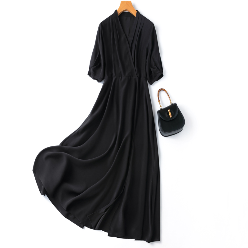 Formal Wear For Women Xl - Vestido maxi de seda feminino 100%