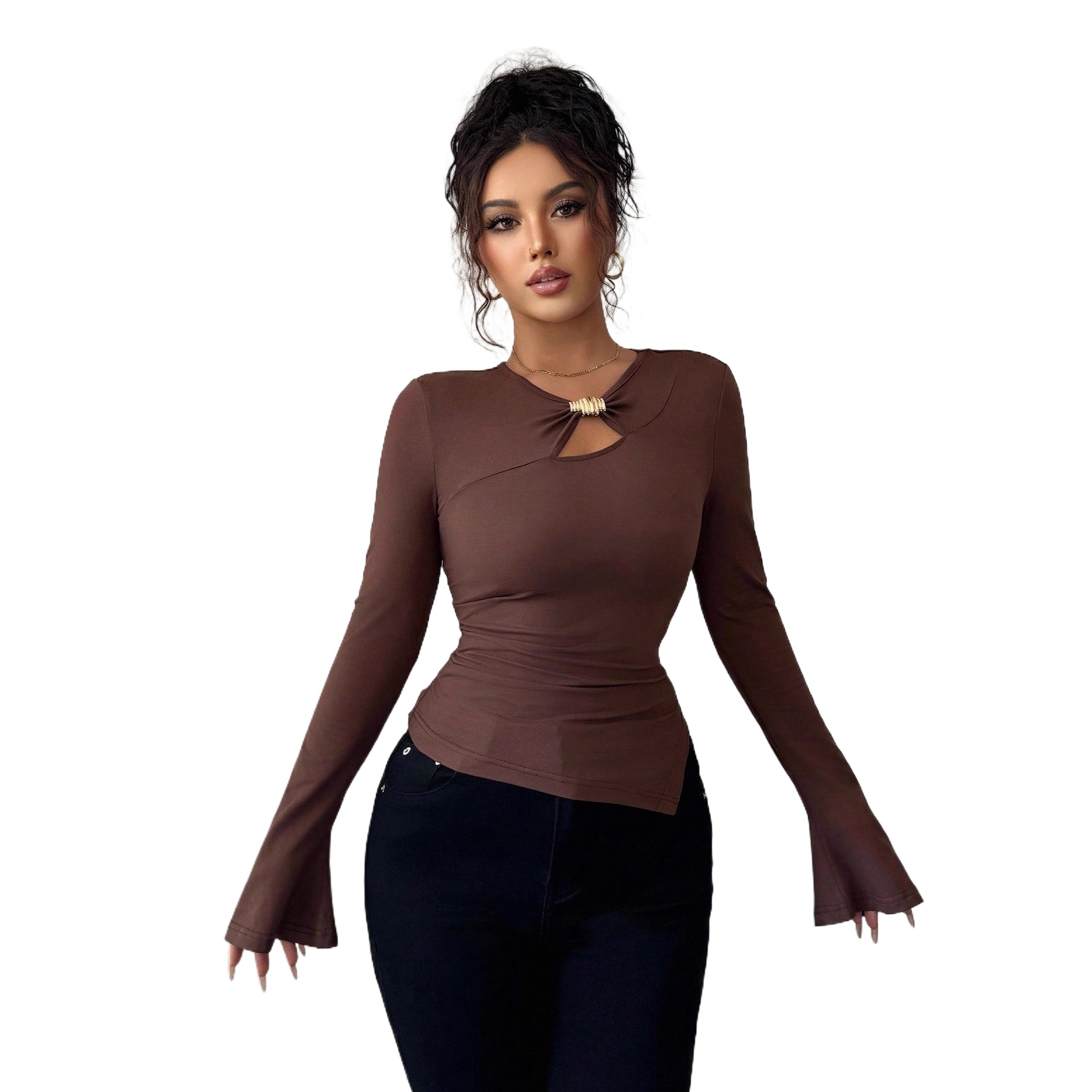 Formal Wear For Women Xl - 2025 outono e inverno nova assimétrica