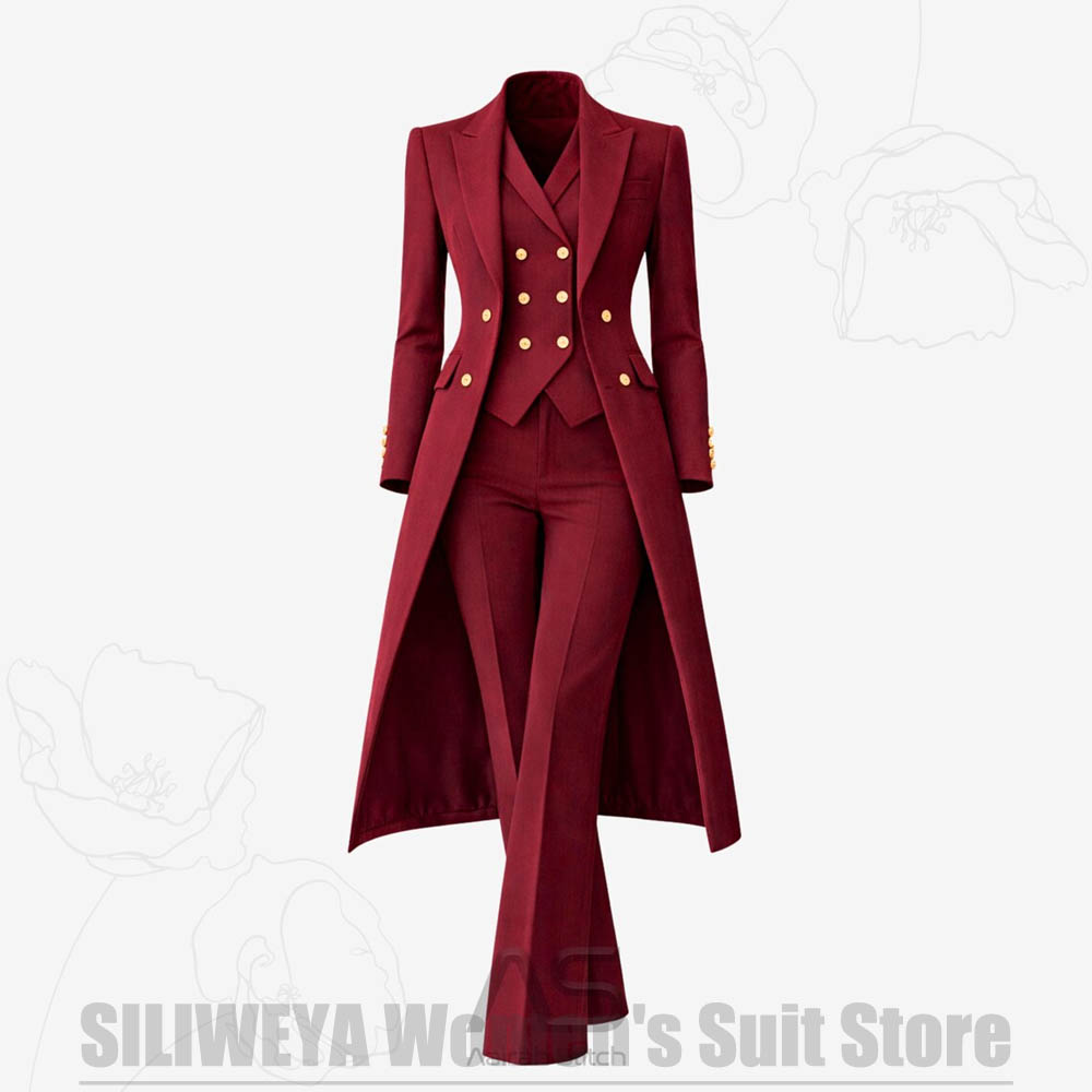 Women'S Office Formal Wear For Ladies - Conjunto Feminino de 3 Peças: Casaco