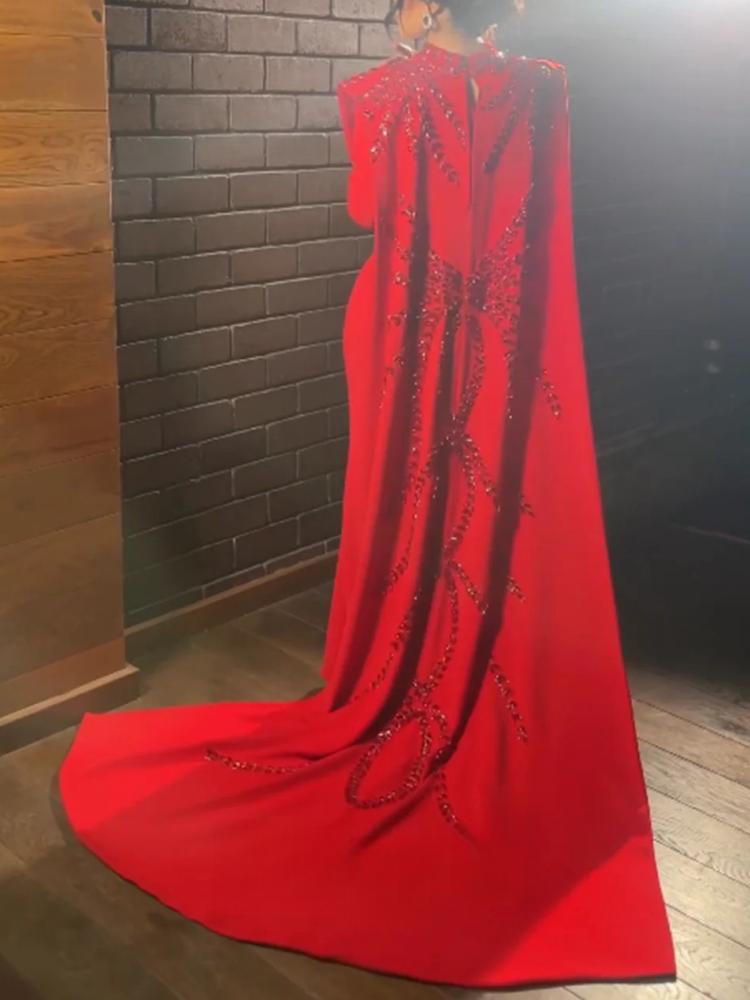 Women Formal Party Wear Dress - Vestido de noite muçulmano saudita personalizado,
