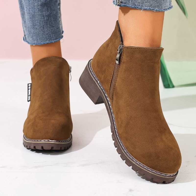 Women Formal Wear With Shoes - Mulheres outono inverno botas de tornozelo