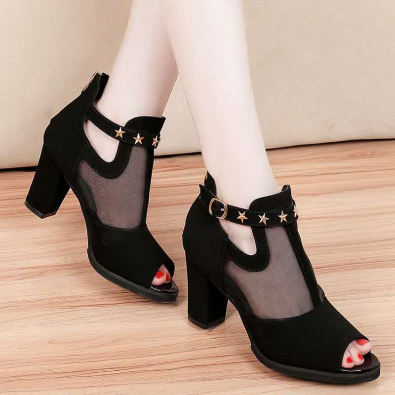 Women Formal Wear For Office - Sandálias Femininas de Salto Alto com