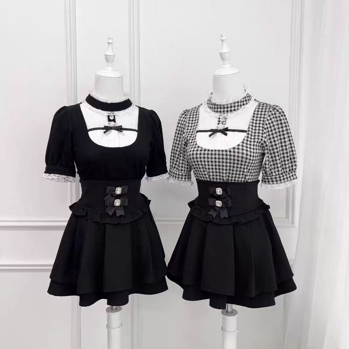 Formal Wear Japan Women - Blusa Lolita Japonesa Feminina Kawaii Harajuku