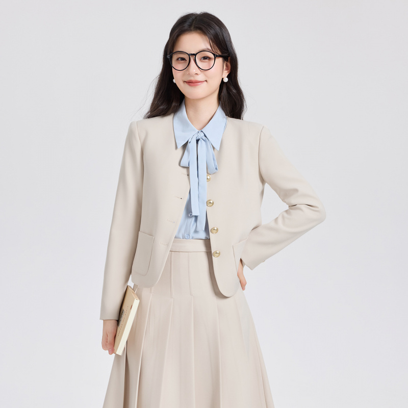 Conjunto de terno curto cinza  - Women Formal Wear For Interview avaliação e preço