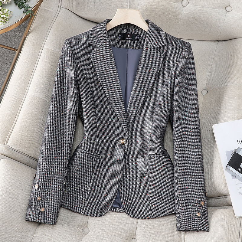 Senhoras do escritório blazer  - Women'S Office Formal Wear For Ladies avaliação e preço