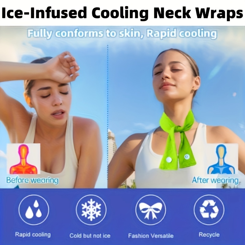 Lenço de Pescoço Refrescante,  - Scarf Silk Neck avaliação e preço