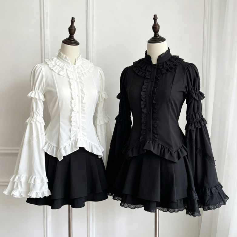 Blusa Lolita Japonesa Feminina - Formal Wear Japan Women avaliação e preço