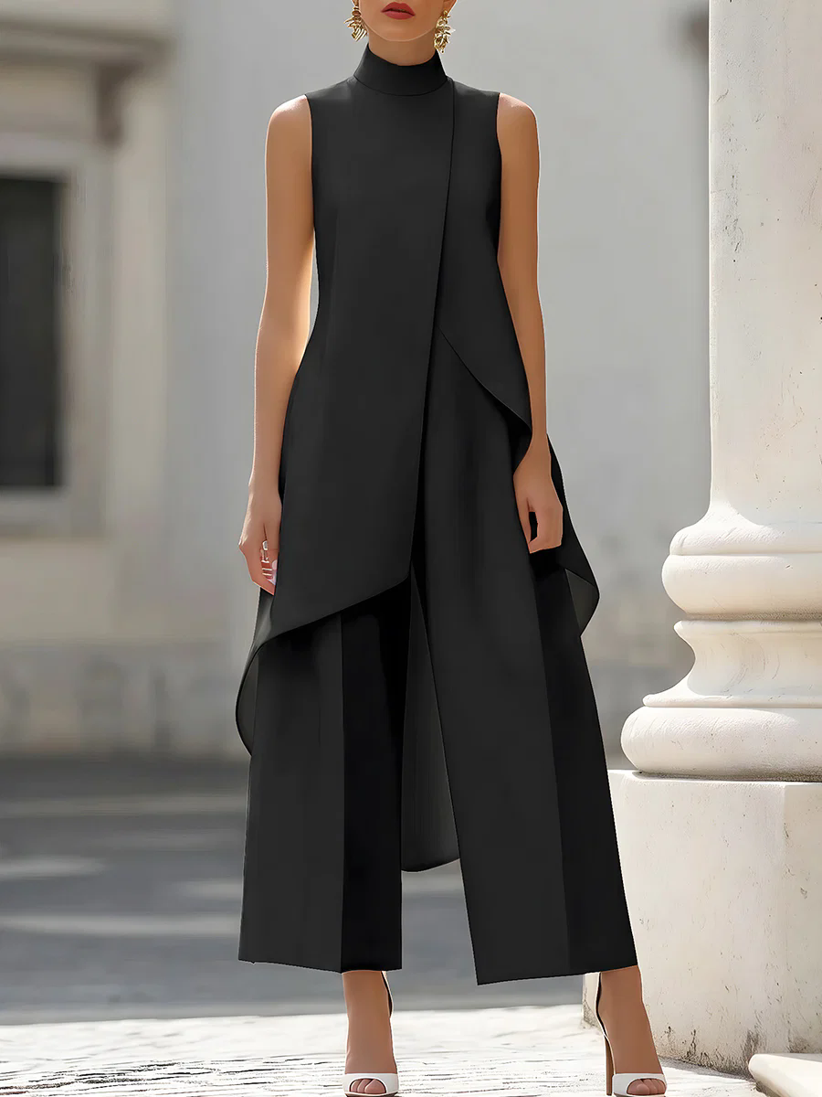 Macacão Sem Mangas com Gola Al - Female Formal Wear avaliação e preço