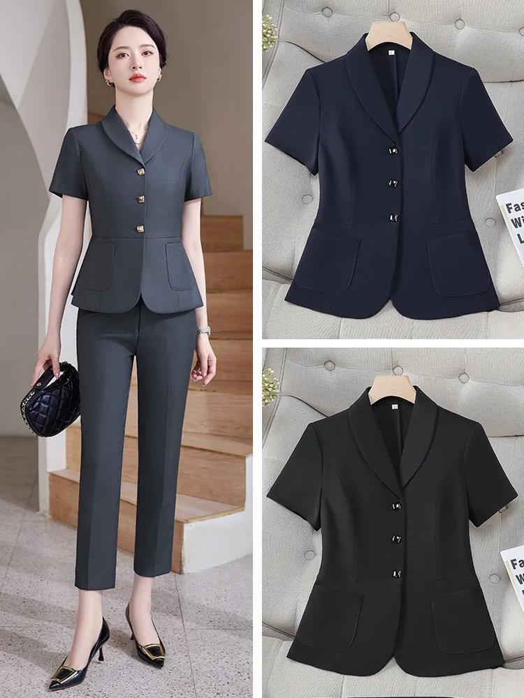Pop 2024 verão formal ol estil - Women Formal Wear For Interview avaliação e preço