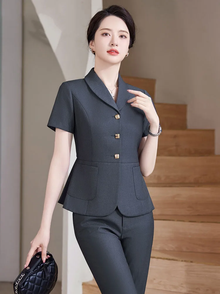 Pop 2024 verão formal ol estil - Women Formal Wear For Interview avaliação e preço