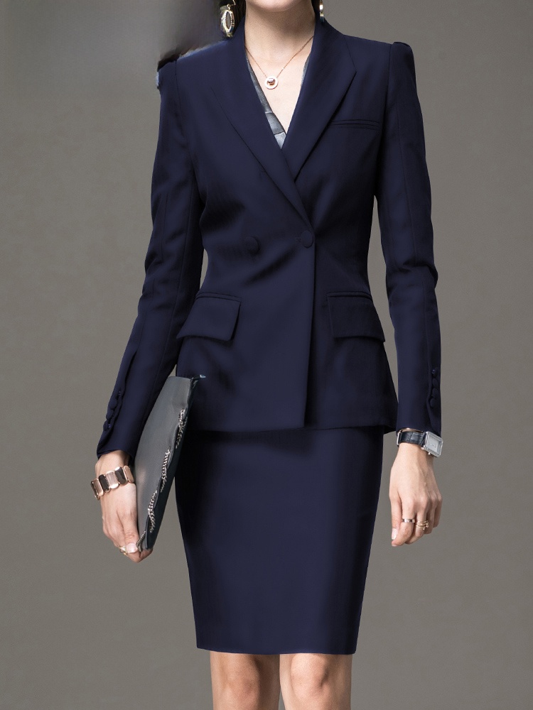 Conjunto de Terno Preto Elegan - Women Formal Wear For Interview avaliação e preço