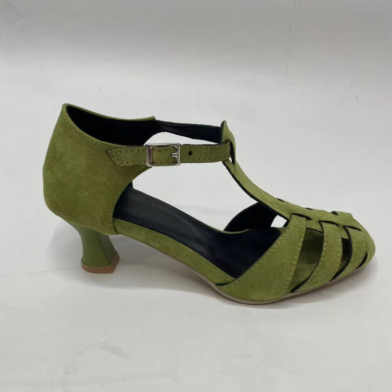 Sandálias Femininas Verdes de  - Women Formal Wear For Office avaliação e preço