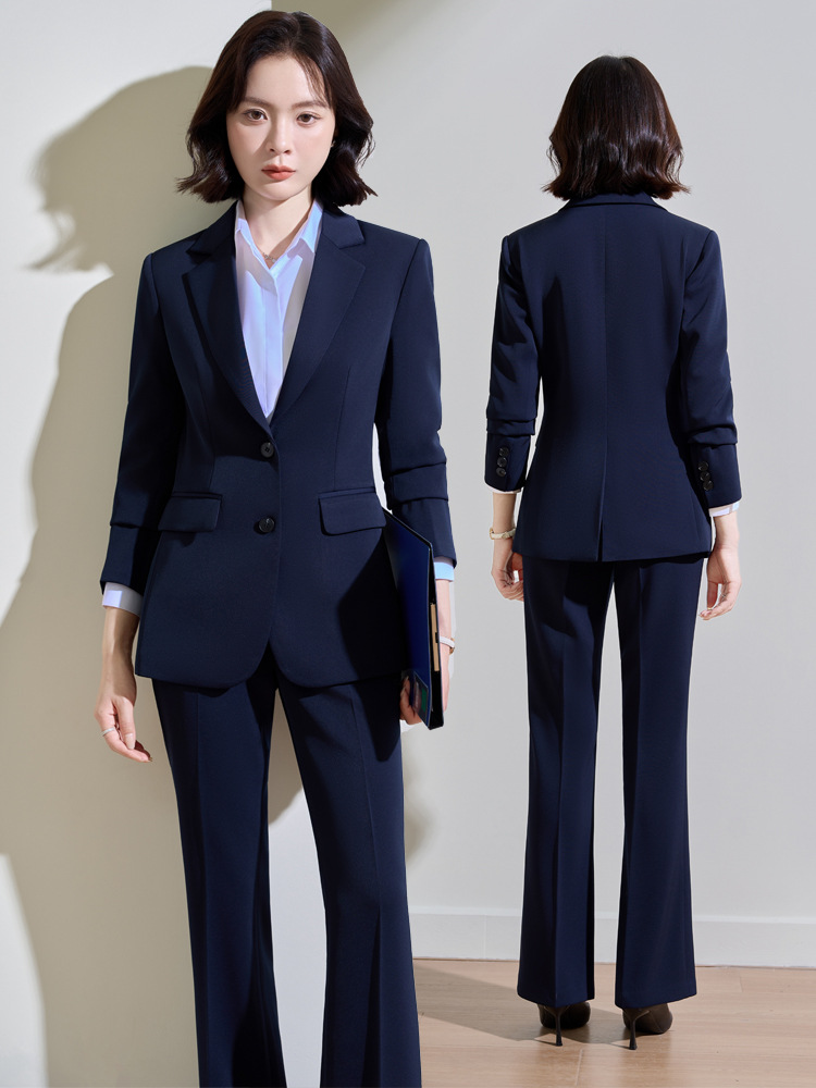 Terno profissional azul marinh - Women Formal Wear For Interview avaliação e preço