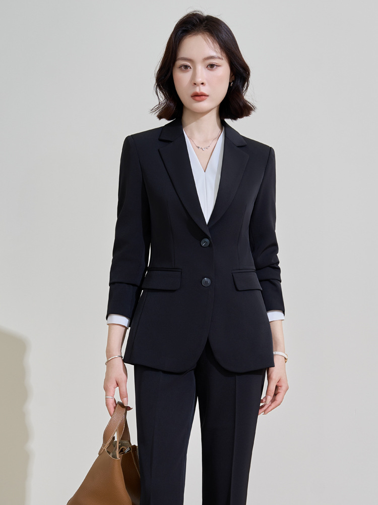 Terno profissional azul marinh - Women Formal Wear For Interview avaliação e preço