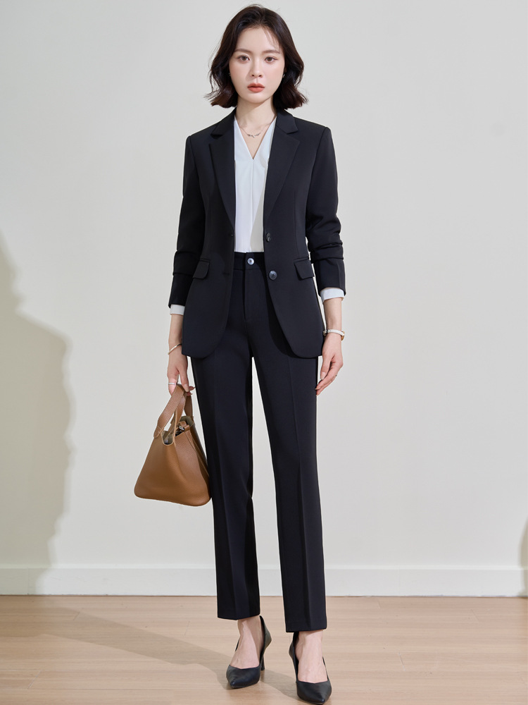 Terno profissional azul marinh - Women Formal Wear For Interview avaliação e preço