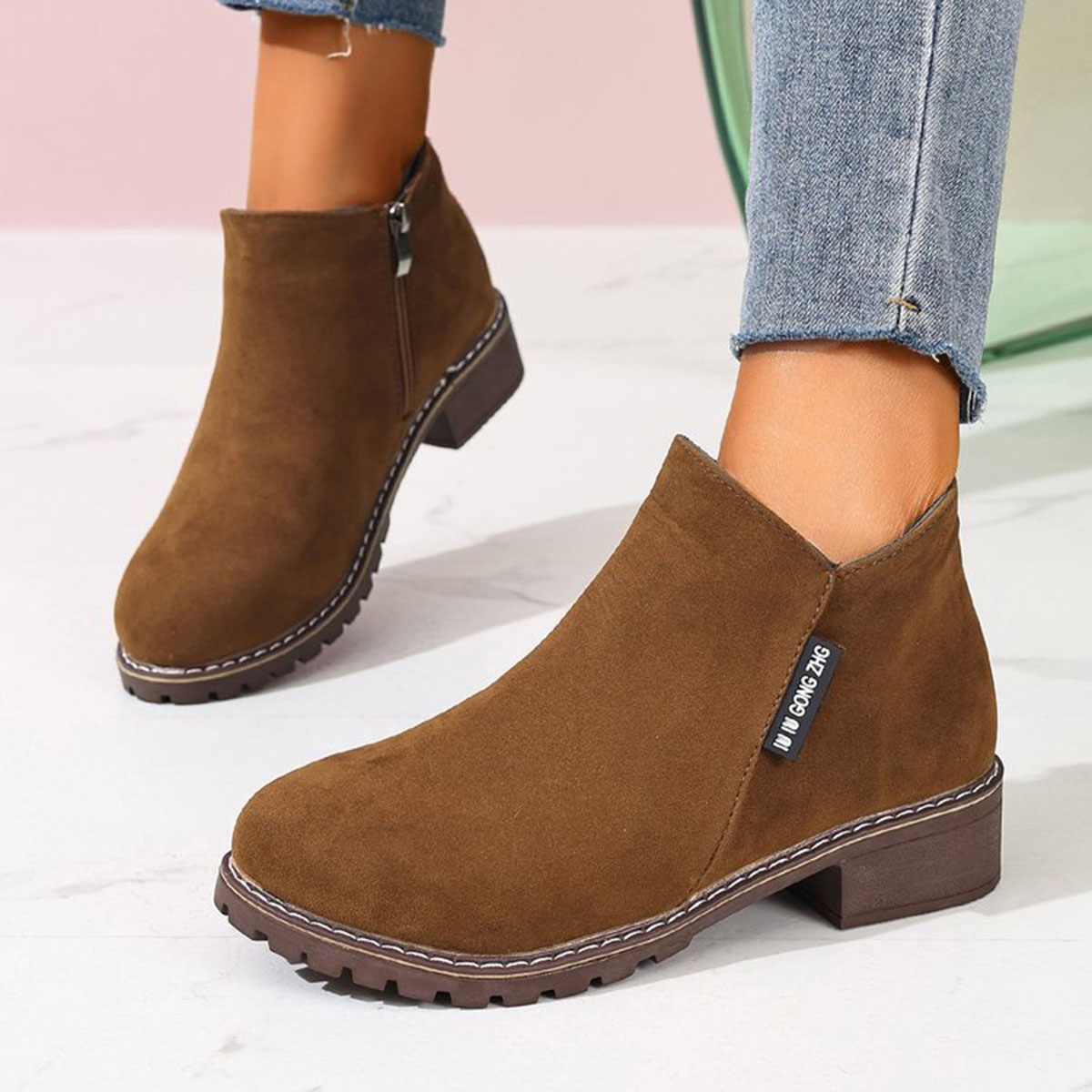 Botas Femininas de Outono Inve - Women Formal Wear With Shoes avaliação e preço