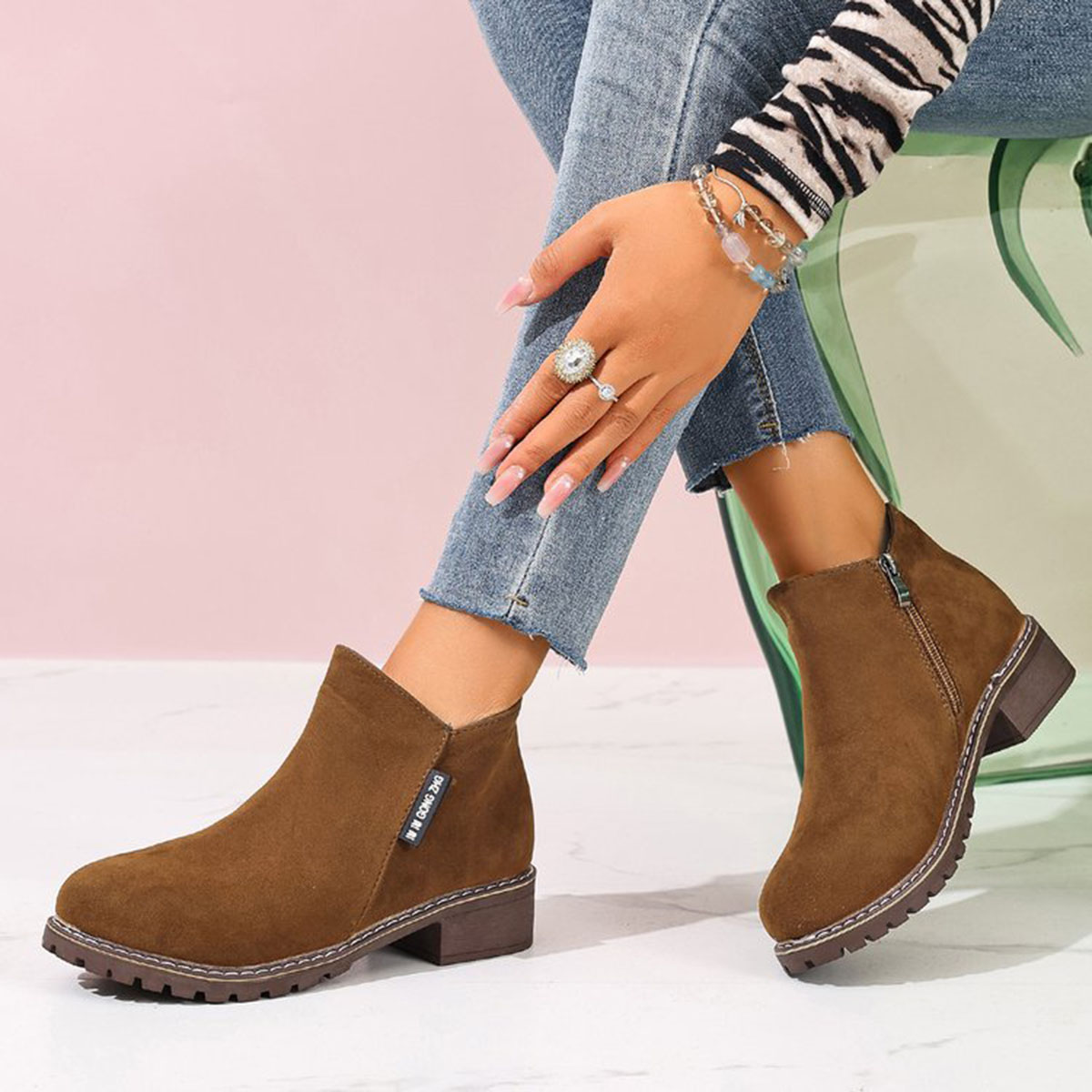 Botas Femininas de Outono Inve - Women Formal Wear With Shoes avaliação e preço