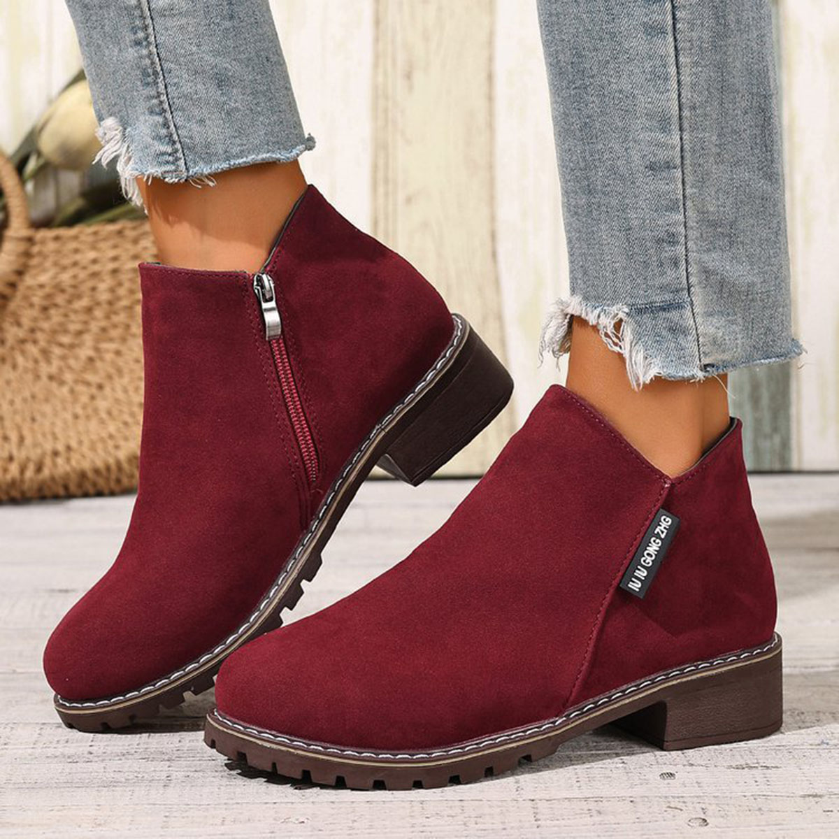 Botas Femininas de Outono Inve - Women Formal Wear With Shoes avaliação e preço