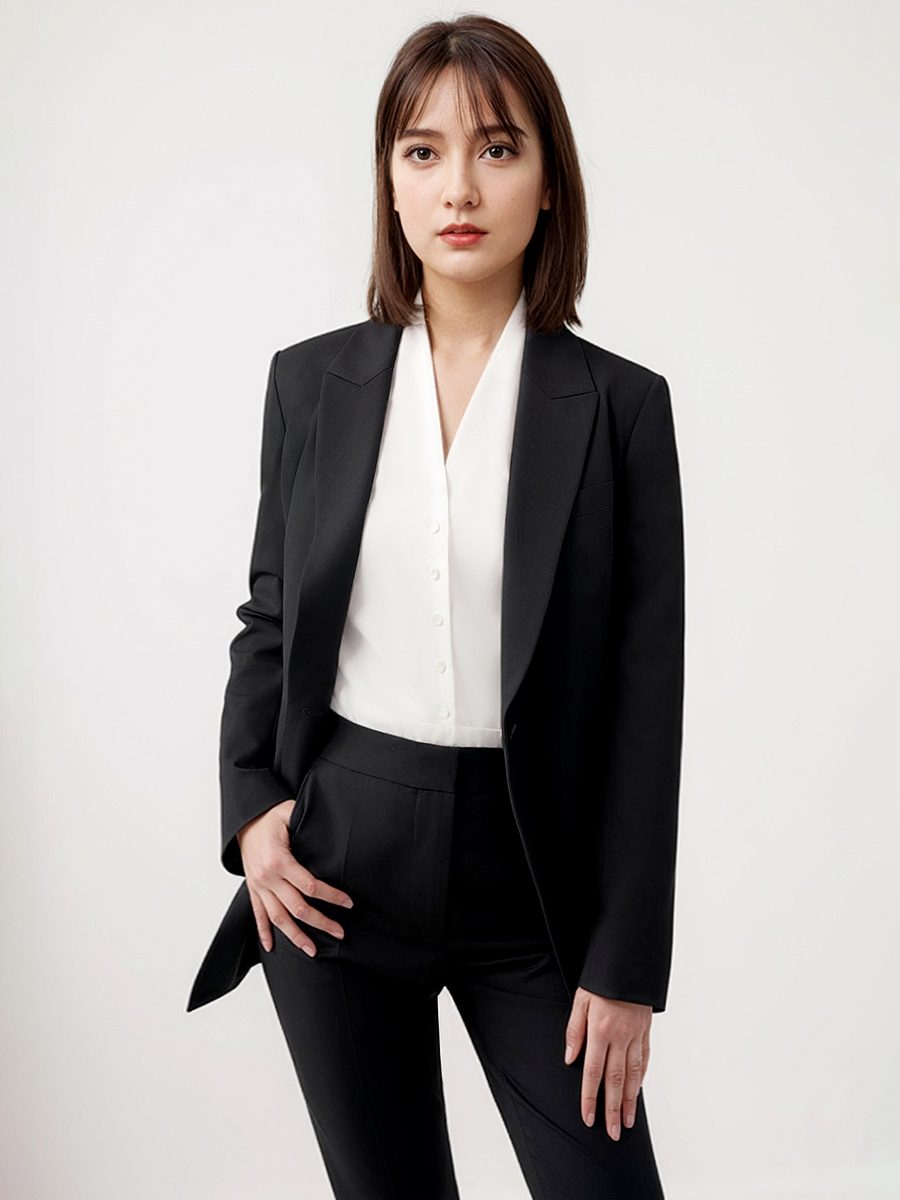 Conjunto de ternos femininos b - Women Formal Wear Blazer Set avaliação e preço