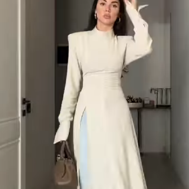 Vestido Maxi Elegante Feminino - Female Formal Wear avaliação e preço