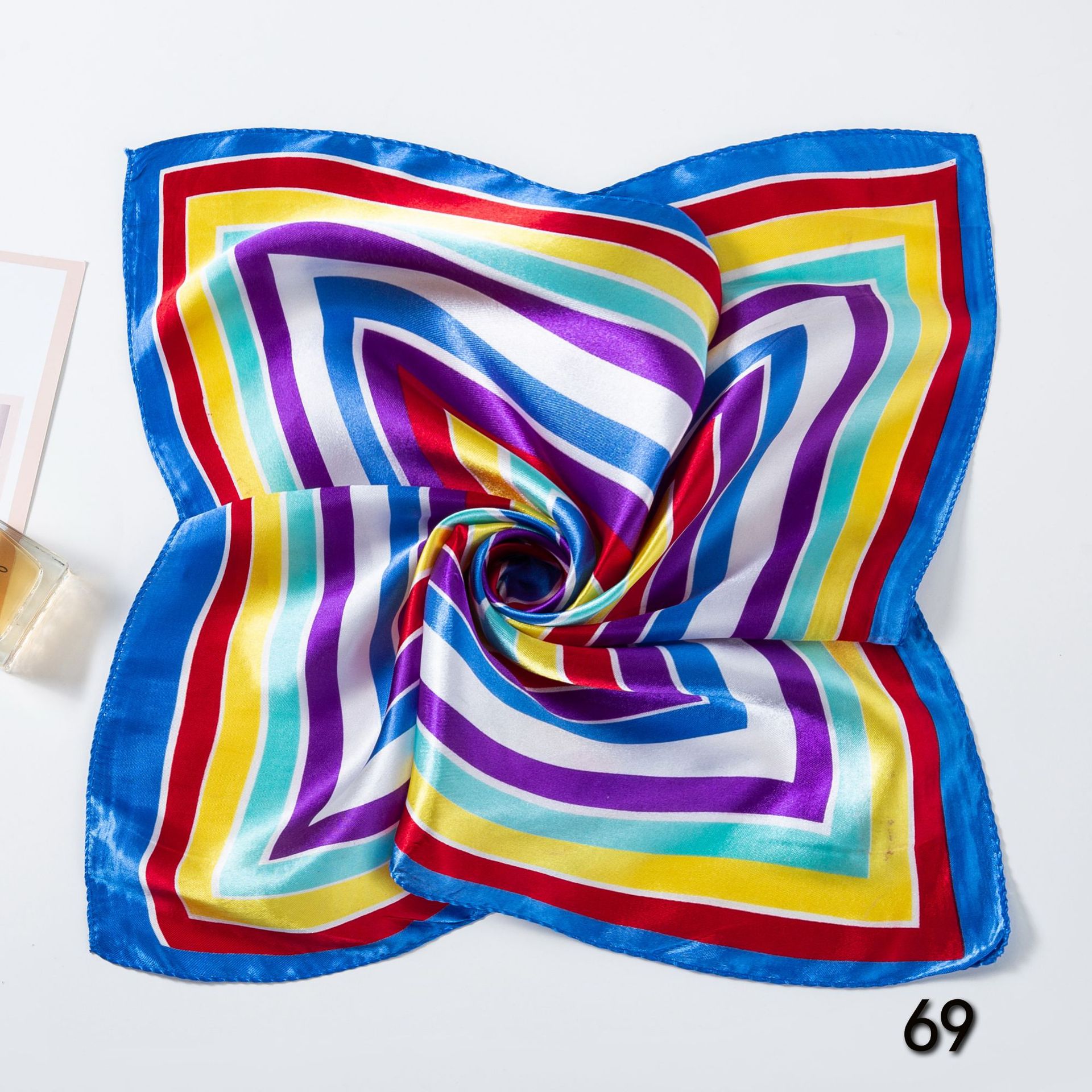 50*50cm lenços de seda quadrad - Scarf Silk Neck avaliação e preço