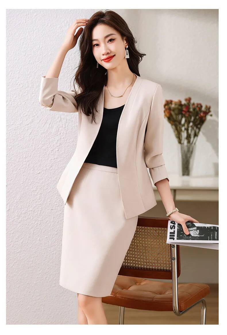 Ternos formais femininos de ne - Women Formal Wear Blazer Set avaliação e preço