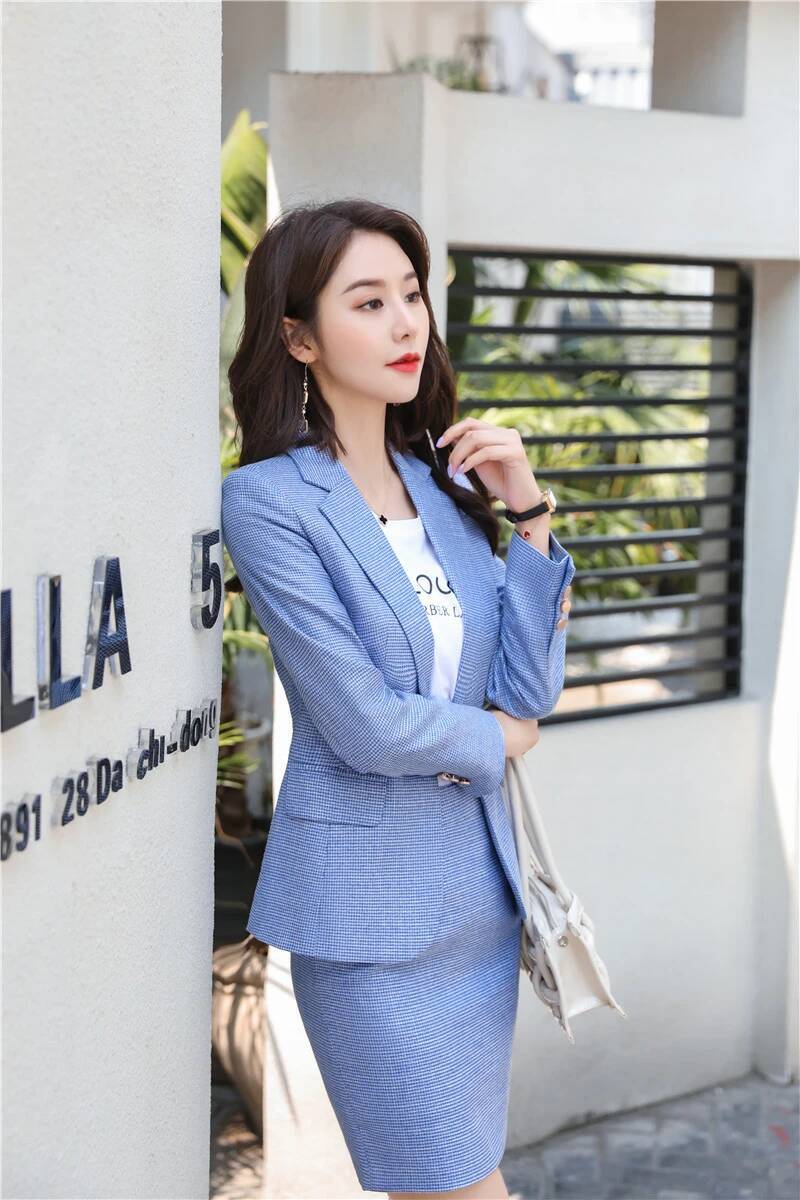 Novidade uniforme verde projet - Women Formal Wear For Interview avaliação e preço