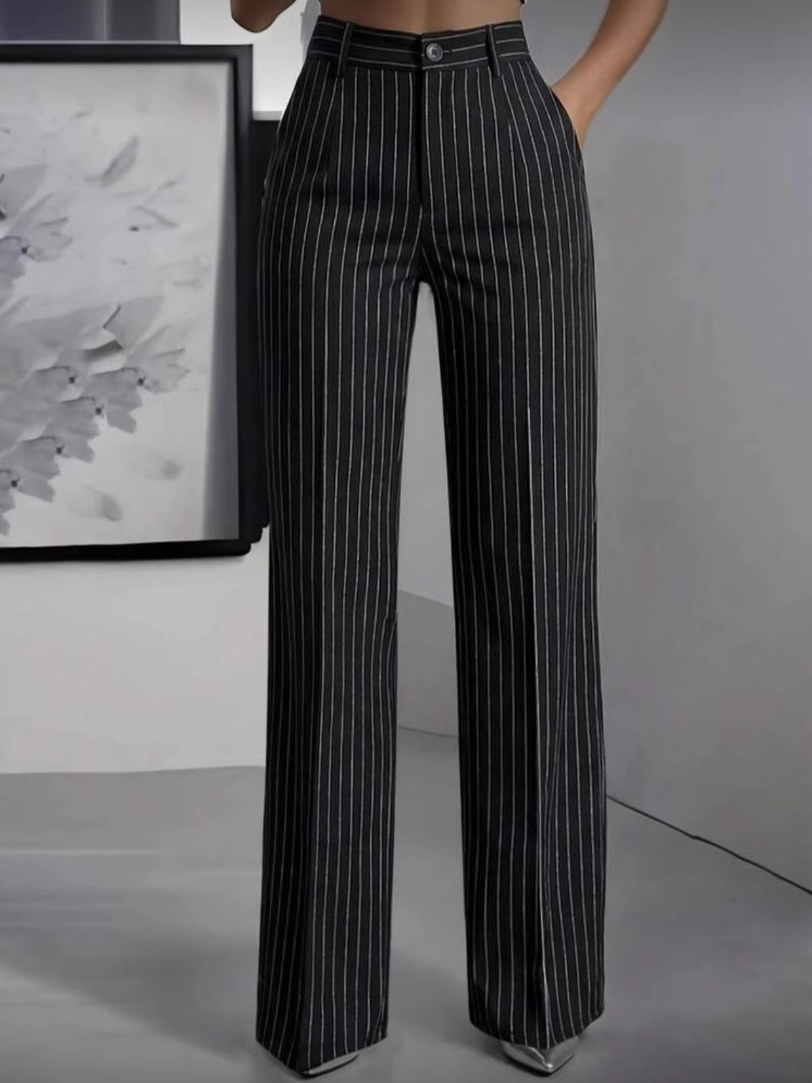 Calças de Terno Elegantes de C - Female Formal Wear avaliação e preço
