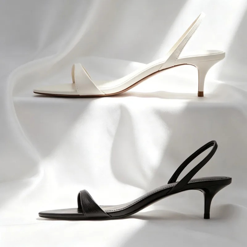 Sandálias Femininas de Salto A - Kitten Heel Women avaliação e preço
