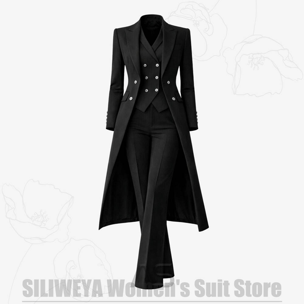 Conjunto Feminino de 3 Peças:  - Women'S Office Formal Wear For Ladies avaliação e preço