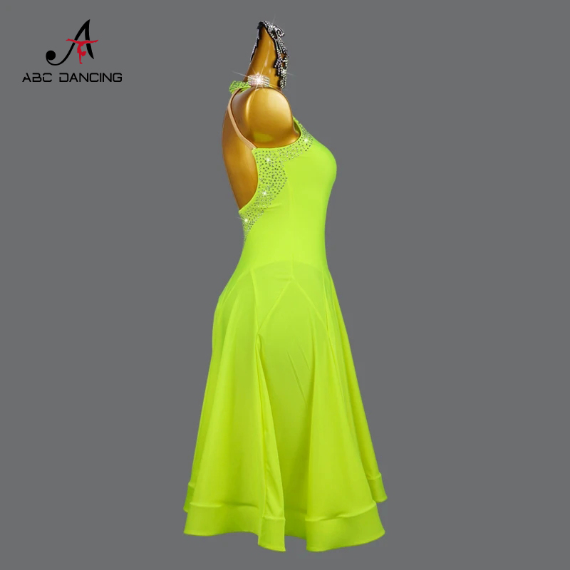 Novo Vestido de Dança Latina 2 - Women Formal Party Wear Dress avaliação e preço
