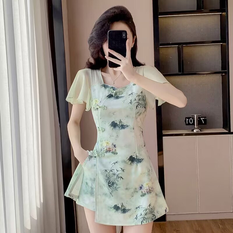 Verão estilo chinês doce cheon - Women Formal Wear For Office avaliação e preço