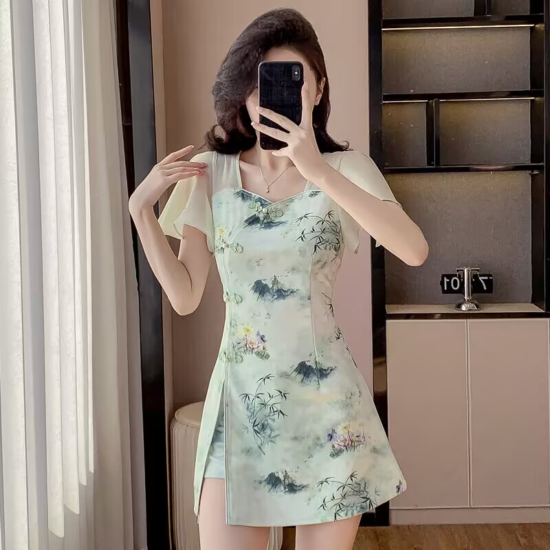 Verão estilo chinês doce cheon - Women Formal Wear For Office avaliação e preço