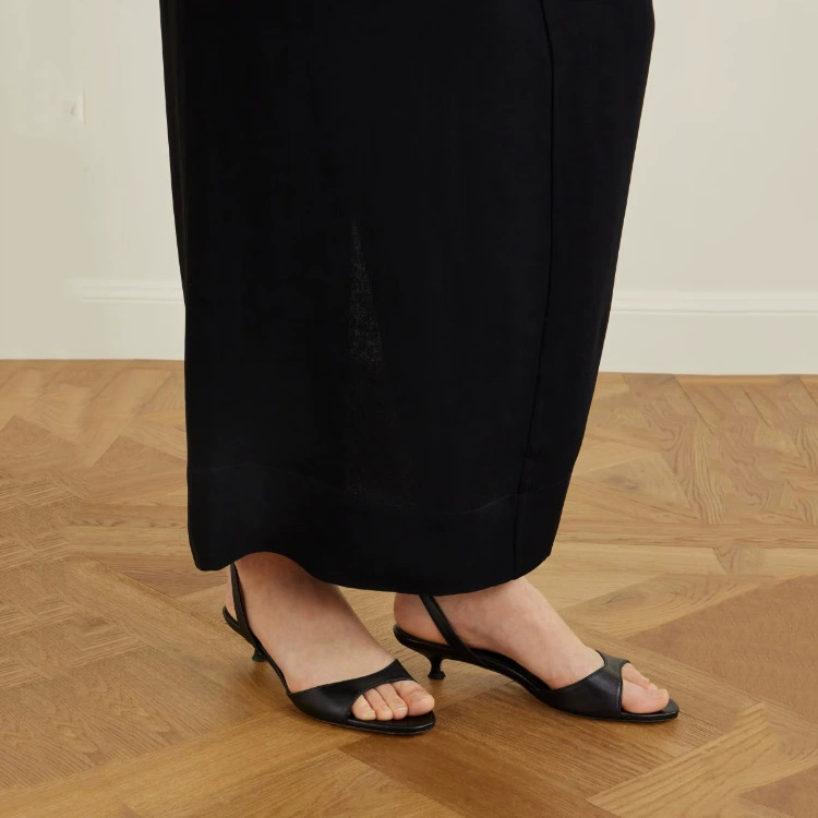 Sandálias Femininas de Couro M - Kitten Heel Women avaliação e preço