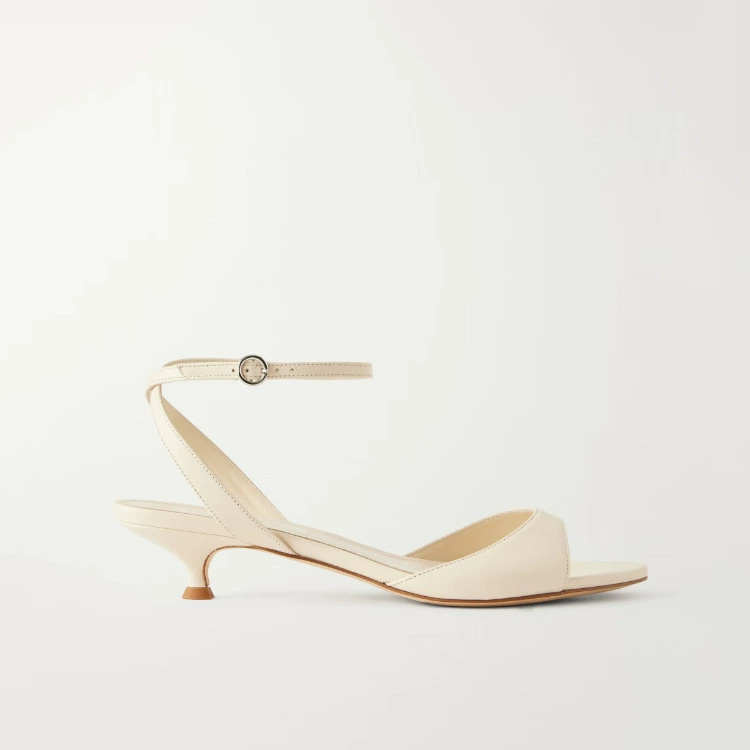 Sandálias Femininas de Couro M - Kitten Heel Women avaliação e preço