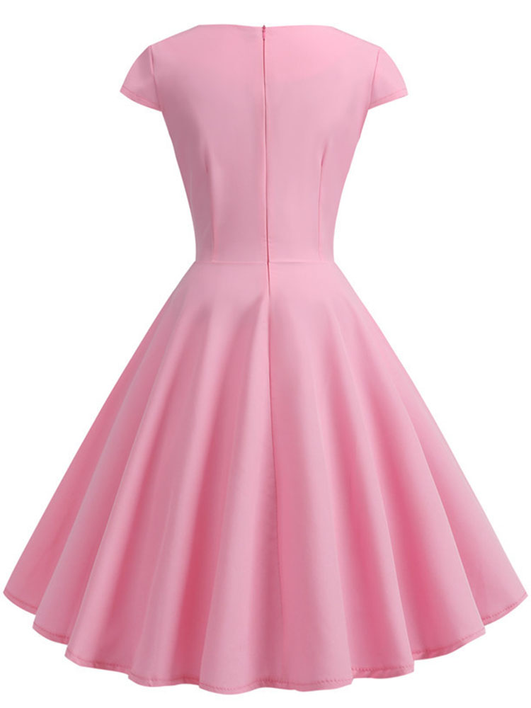 Vestido de verão rosa feminino - Women Formal Wear Zara avaliação e preço