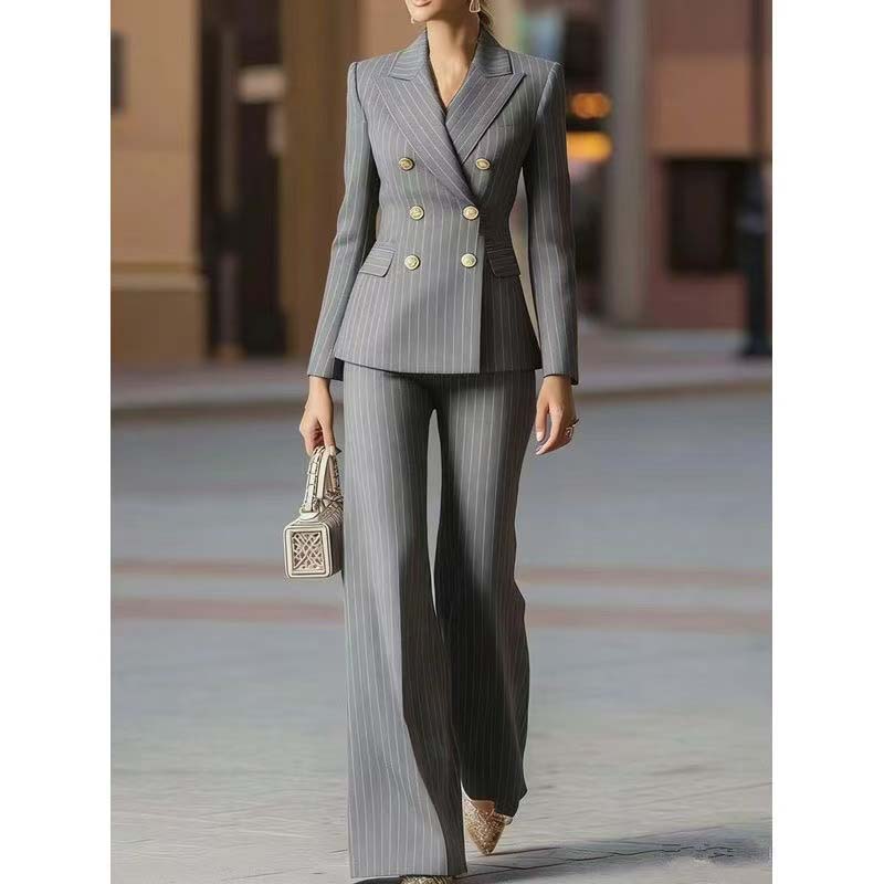 Conjunto de Calças de Outono p - Women Formal Wear Blazer Set avaliação e preço