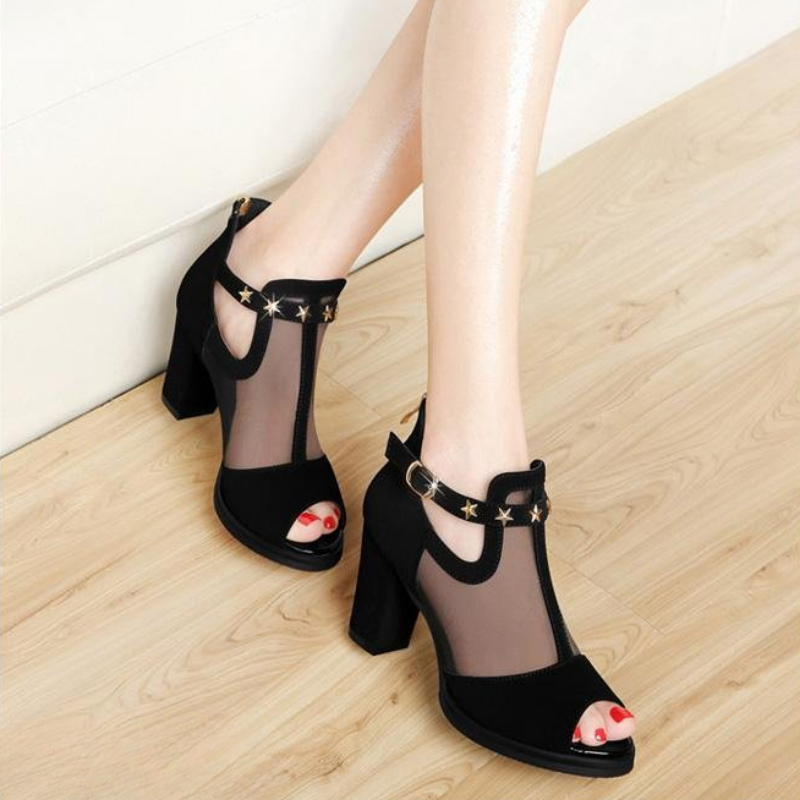 Sandálias Femininas de Salto A - Women Formal Wear For Office avaliação e preço