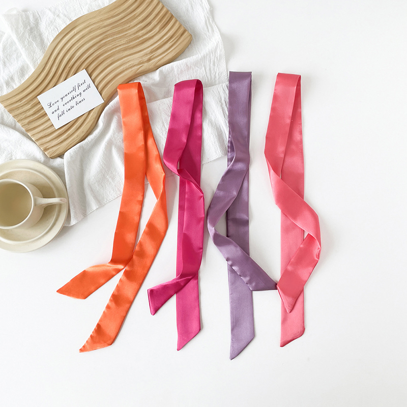 4x100cm cetim de seda lenço es - Scarf Silk Neck avaliação e preço