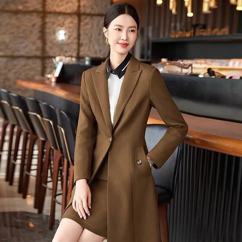 Tecido de alta qualidade outon - Women Formal Wear For Interview avaliação e preço