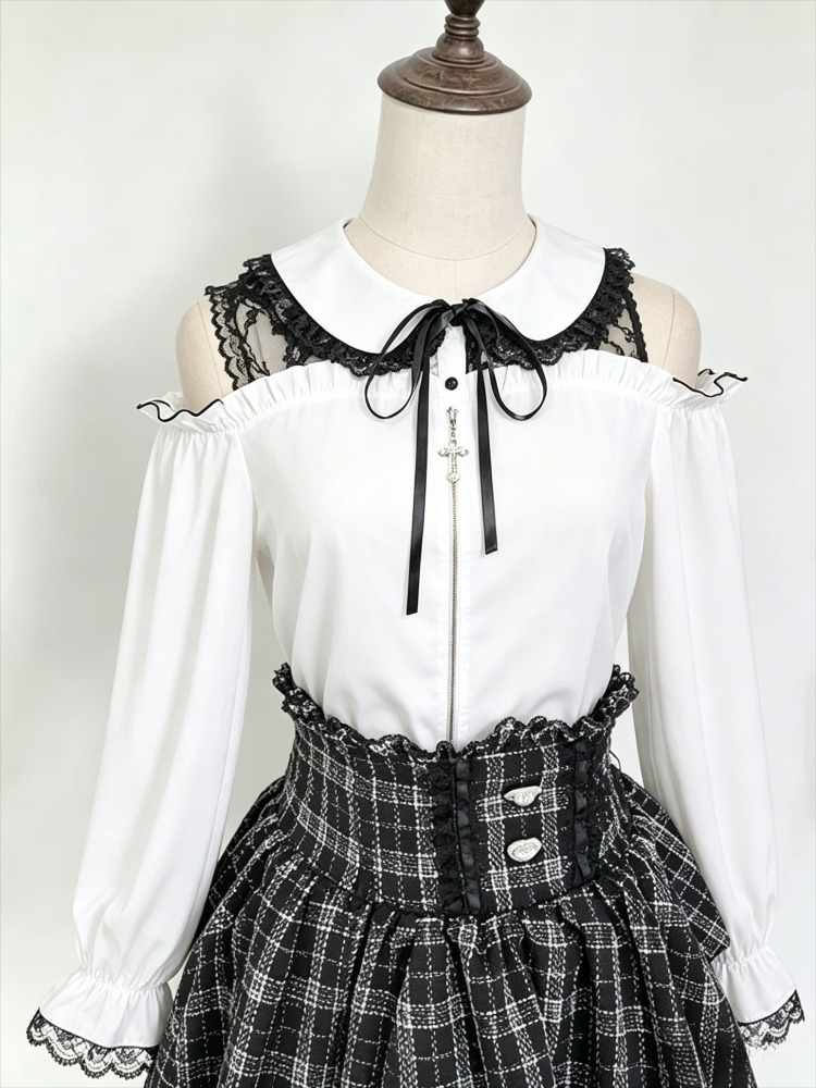 Blusa Feminina Sweet JK Estilo - Formal Wear Japan Women avaliação e preço